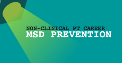 MSD Prevention consultant