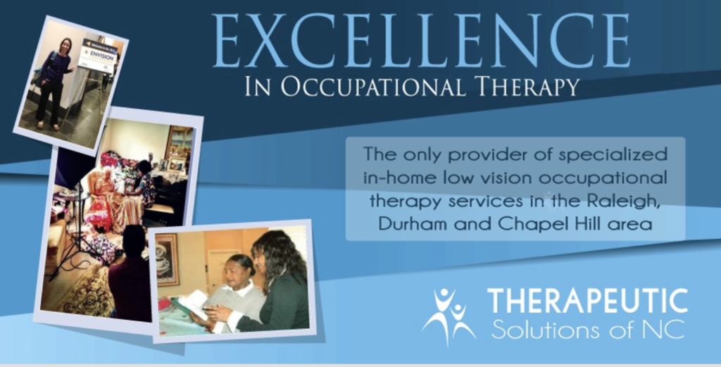 Therapeutic Solutions of North Carolina, started by Tomeico Faison, OT