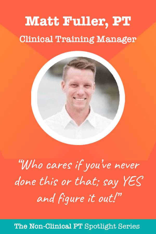 Clinical Training Manager Quote by Matt Fuller