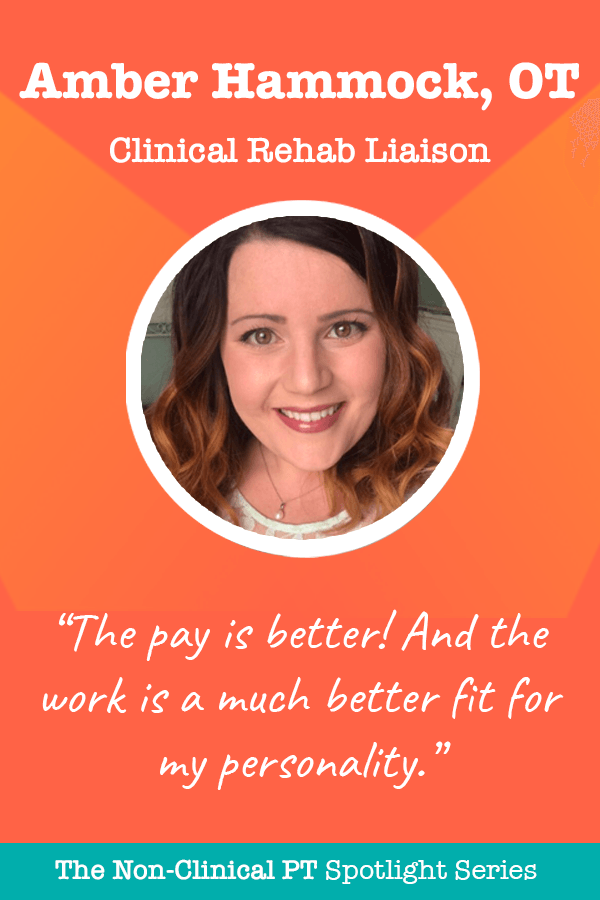 Amber Hammock Clinical Rehab Liaison Quote