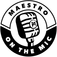 maestro on the mic podcast logo