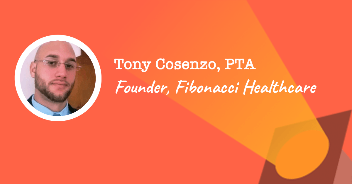 Tony Cosenzo - Founder of Fibonacci Healthcare | PTPreneur Week 2019 