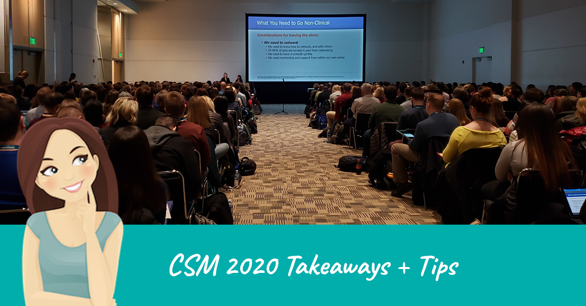 Takeaways from APTA's CSM 2020 The NonClinical PT