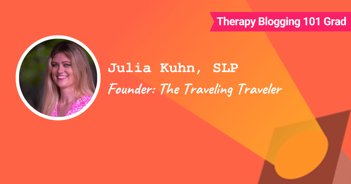 Julia Kuhn is the founder of The Traveling Traveler