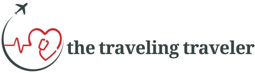 The Traveling Traveler Logo