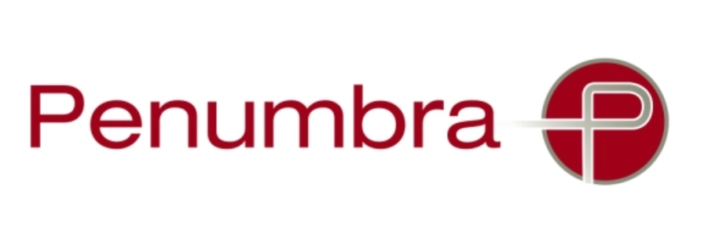 Denae Maniaci is a Care Specialist at Penumbra (this is its logo)Penumbra