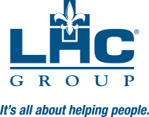 LHC Group logo where elise works as a talent acquisition specialist