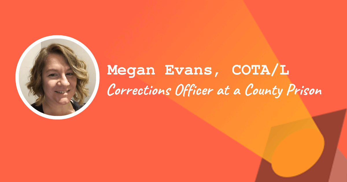 megan evans, corrections officer