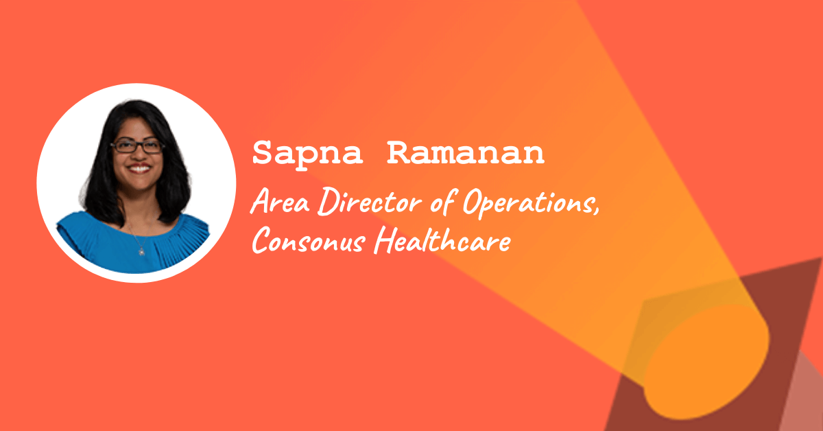 sapna ramanan, area director of operations