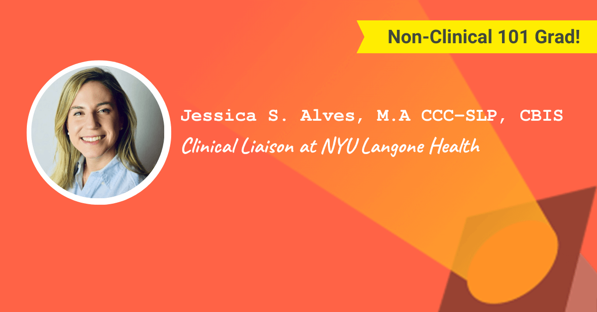 clinical liaison Jessica Alves