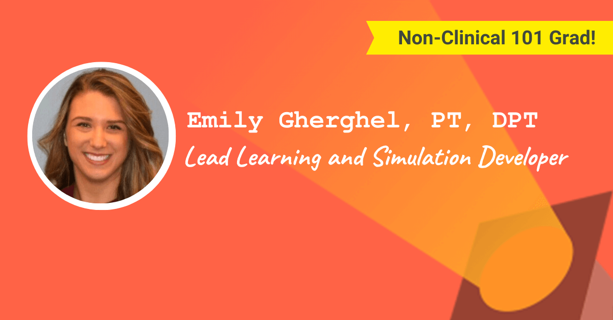 Emily Gherghel, PT, DPT – Lead Learning and Simulation Developer