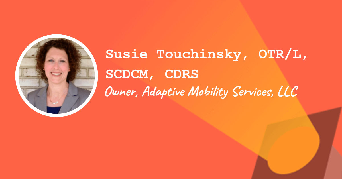 Susie Touchinsky of Adaptive Mobility Services, LLC