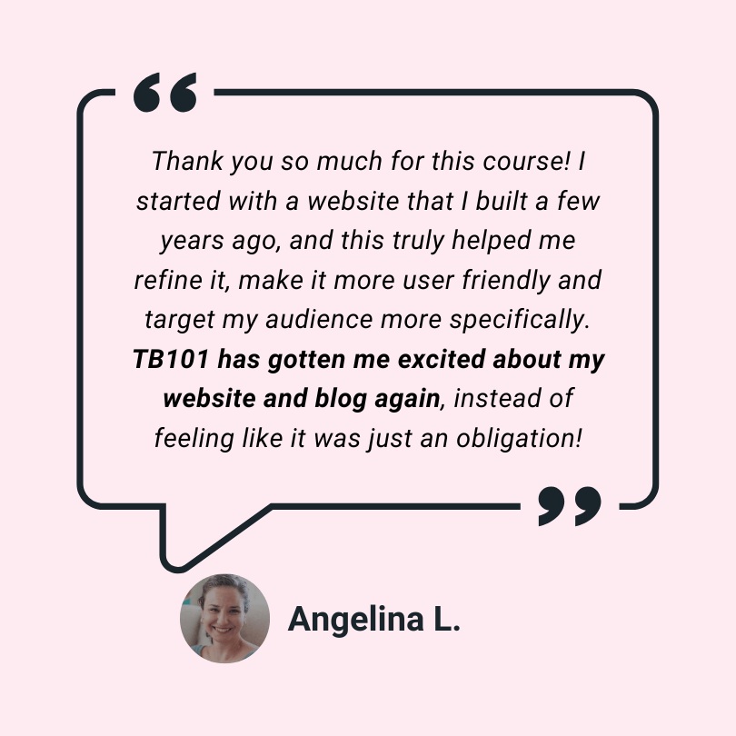 Angelina L. testimonial