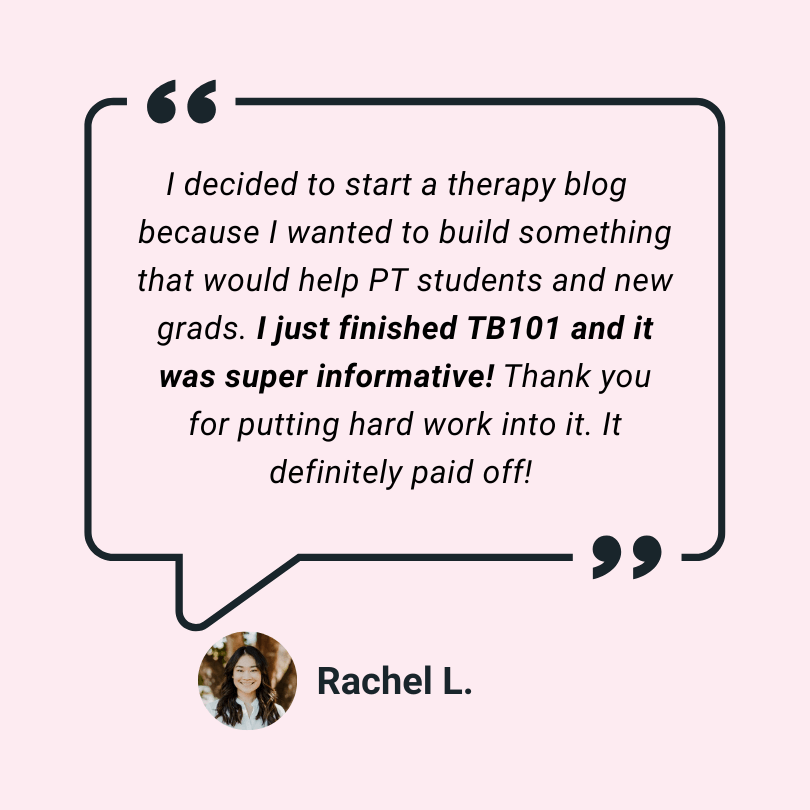 Rachel L. testimonial