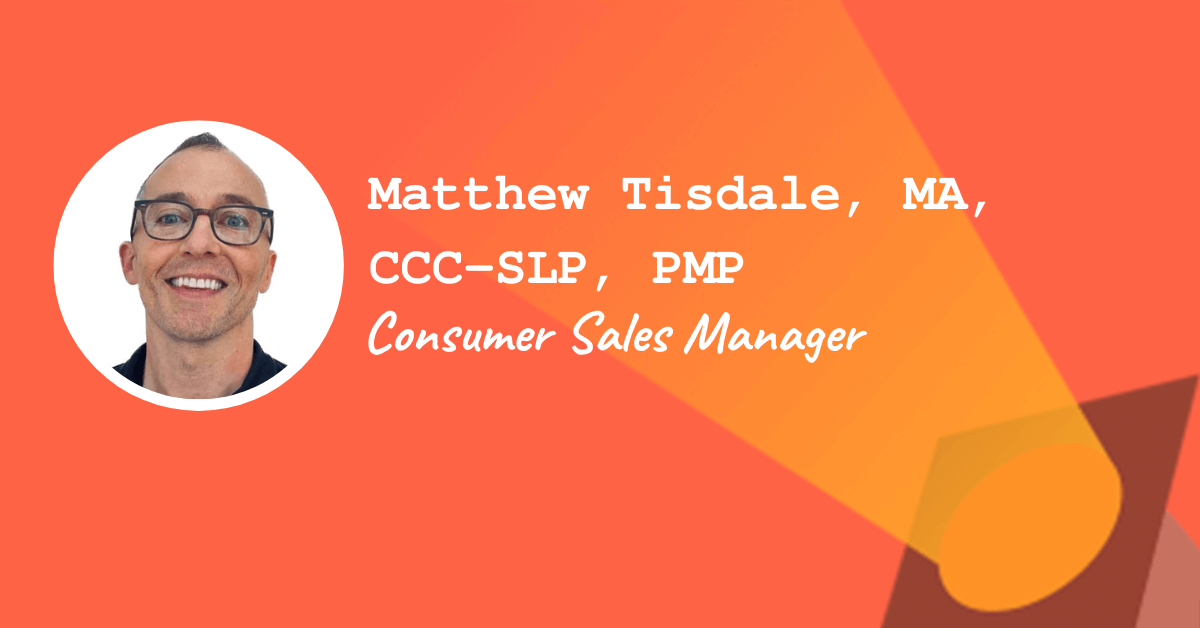 Consumer Sales Manager — Matthew Tisdale