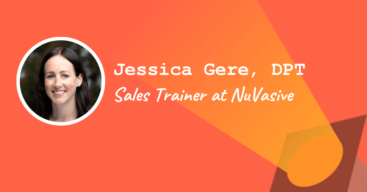 Jessica Gere, DPT – Sales Trainer at NuVasive