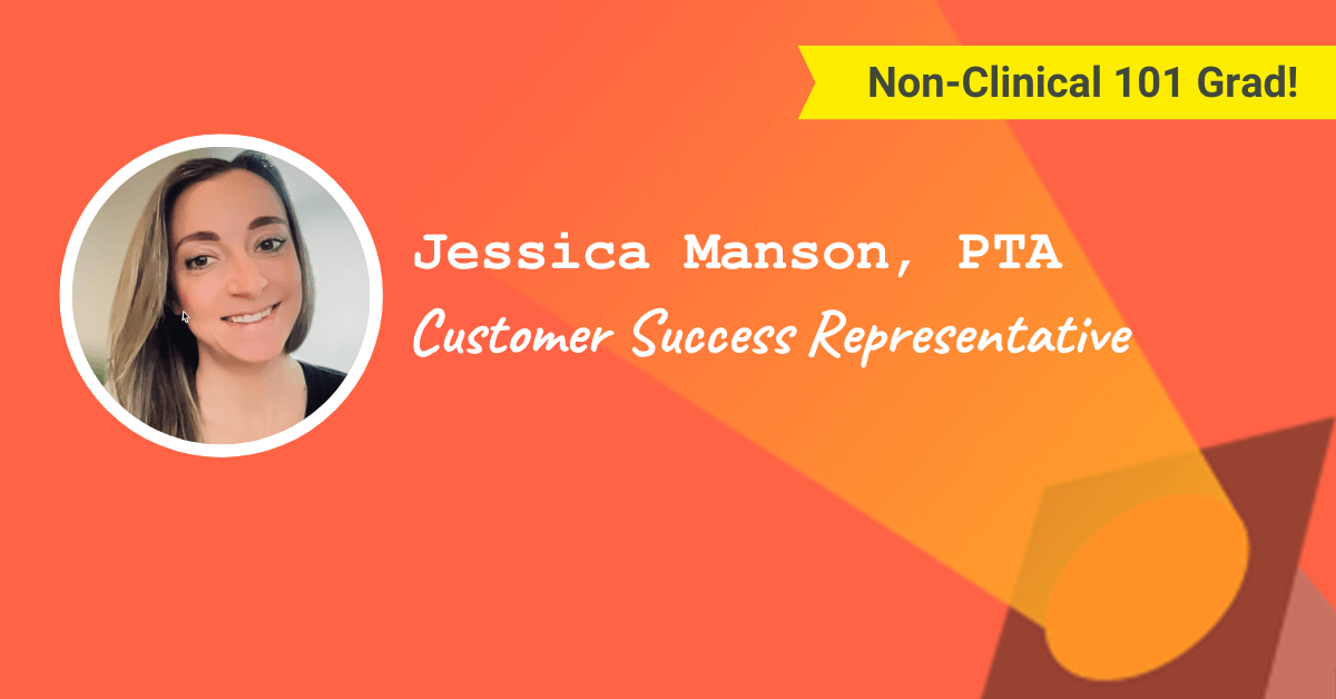 Jessica Manson, PTA — Customer Success Representative