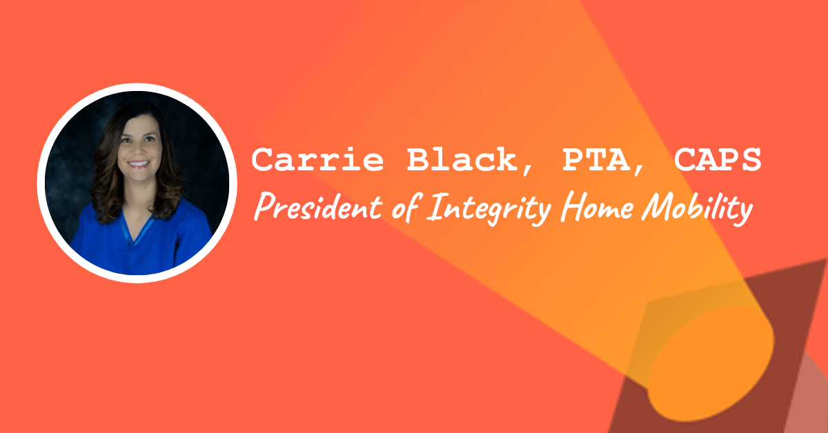President of Integrity Home Mobility — Carrie Black
