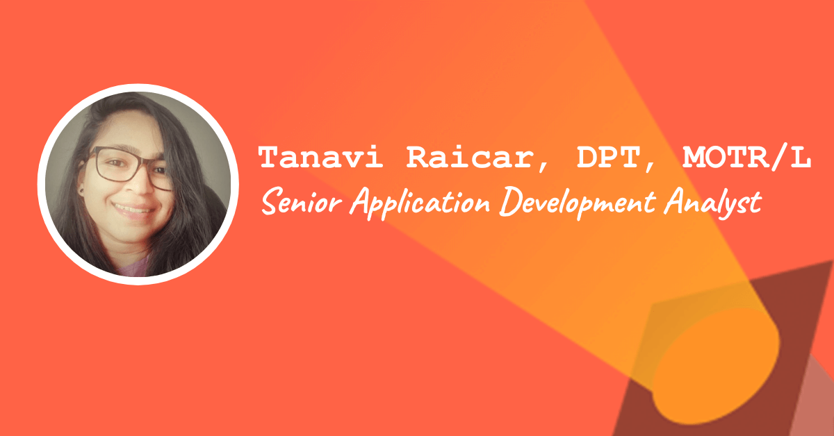 Senior Application Development Analyst - Tanavi Raicar