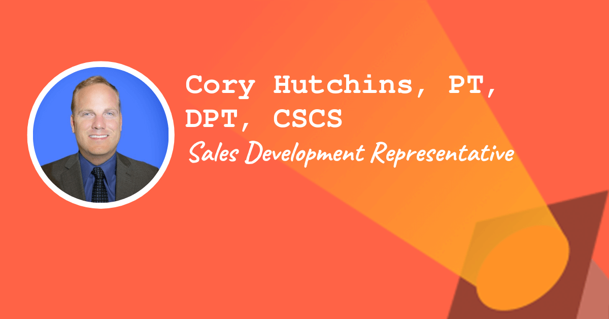 Sales Development Representative — Cory Hutchins