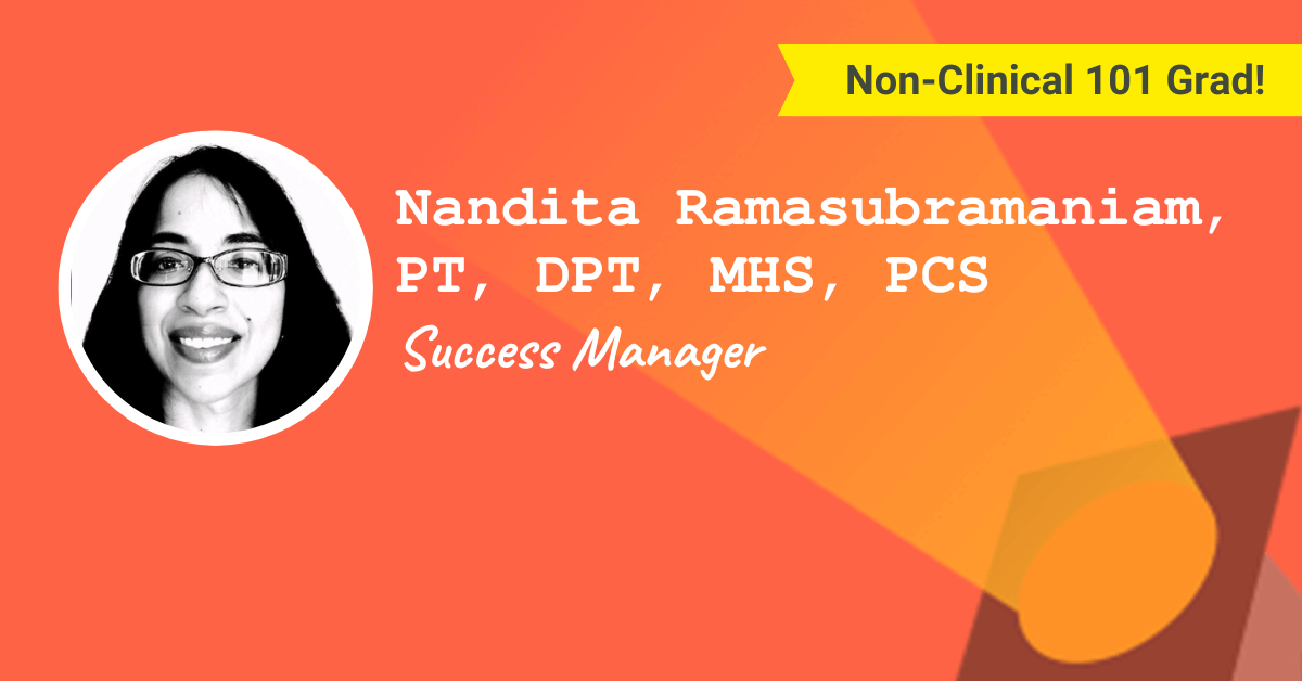 Success Manager — Nandita Ramasubramaniam