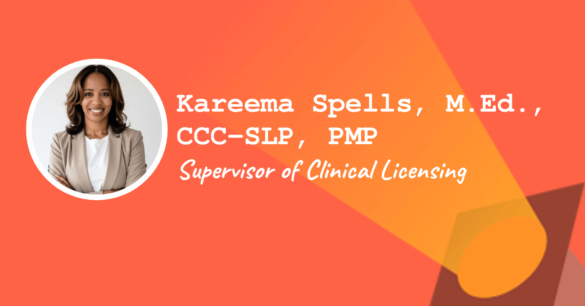 Supervisor of Clinical Licensing — Kareema Spells