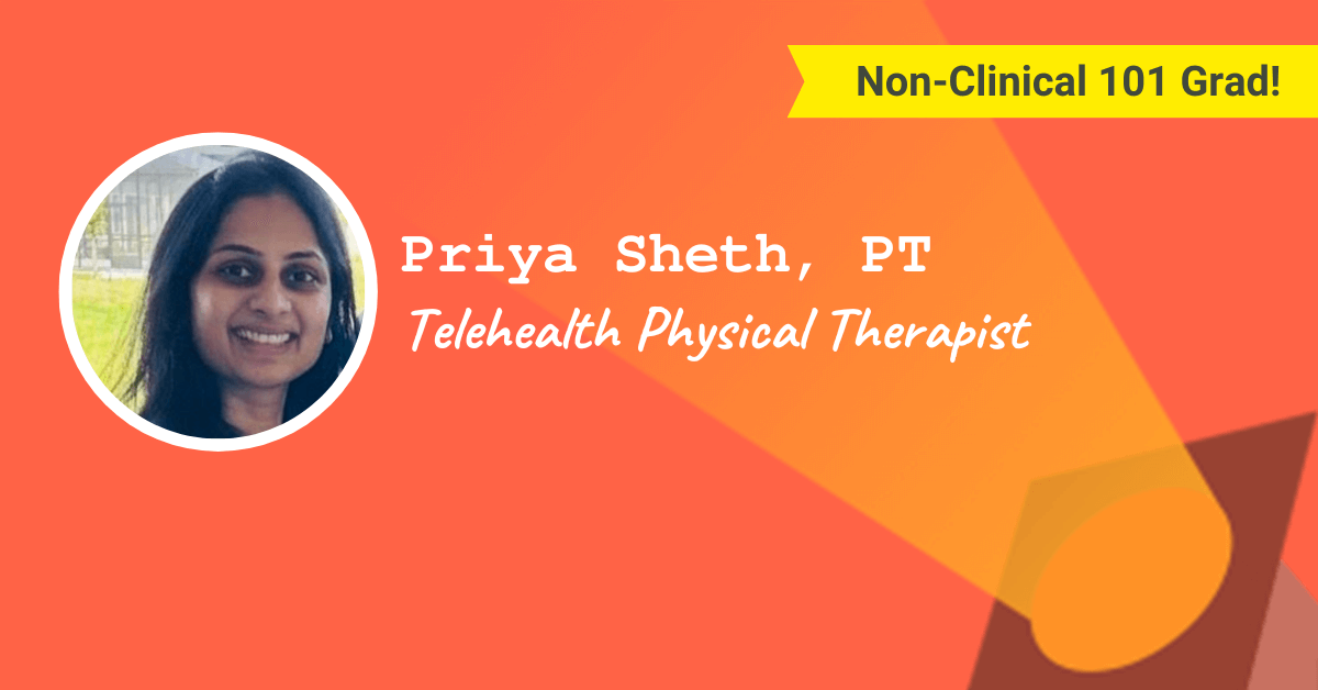 Telehealth Physical Therapist — Priya Sheth