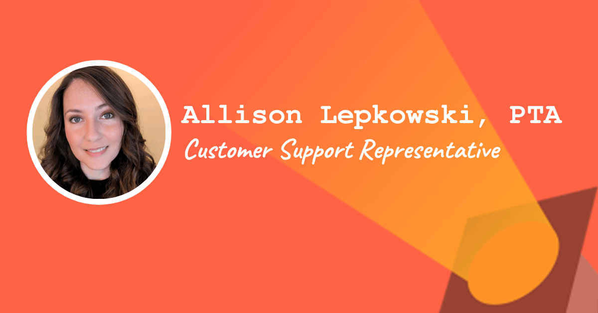 Customer Support Representative — Allison Lepkowski