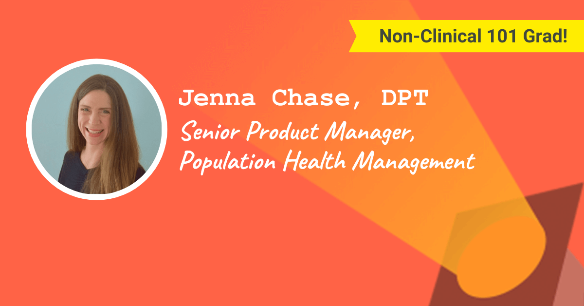 Senior Product Manager, Population Health Management — Jenna Chase
