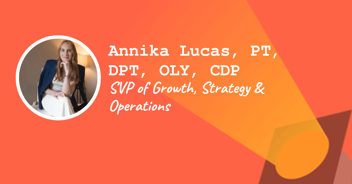 SVP of Growth, Strategy & Operations — Annika Lucas