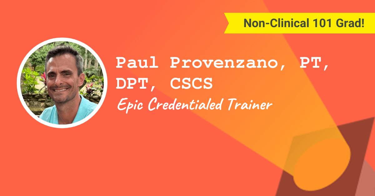 Epic Credentialed Trainer — Paul Provenzano